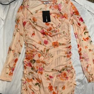 Fashion nova flower printed dress